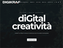 Tablet Screenshot of digikraf.com